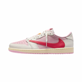 Travis Scott x Air Jordan 1 Retro Low OG SP Tropical Pink IQ7604-101