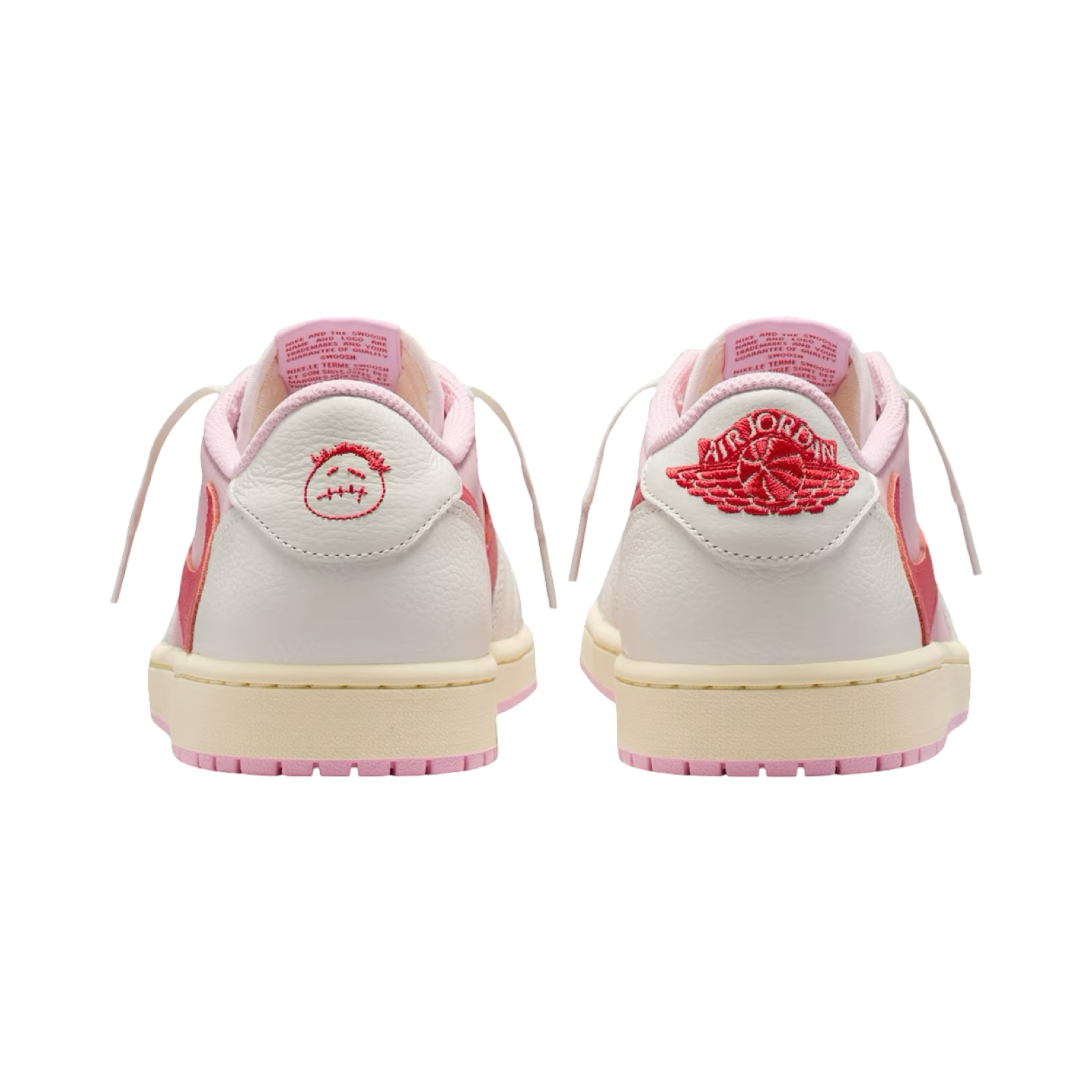 Travis Scott x Air Jordan 1 Retro Low OG SP Tropical Pink IQ7604-101