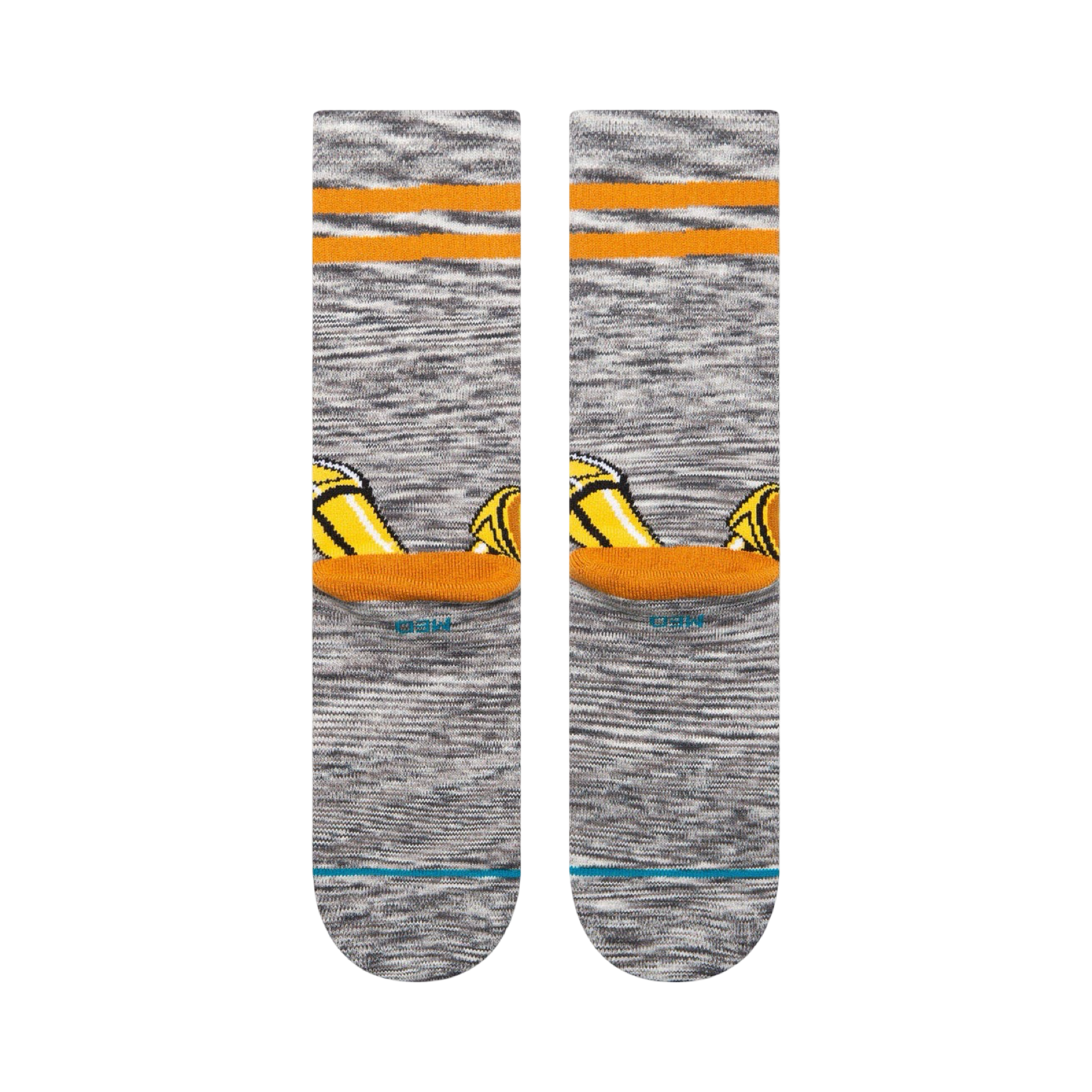 Stance x Star Wars C3PO Icon Print Socks Grey Gold