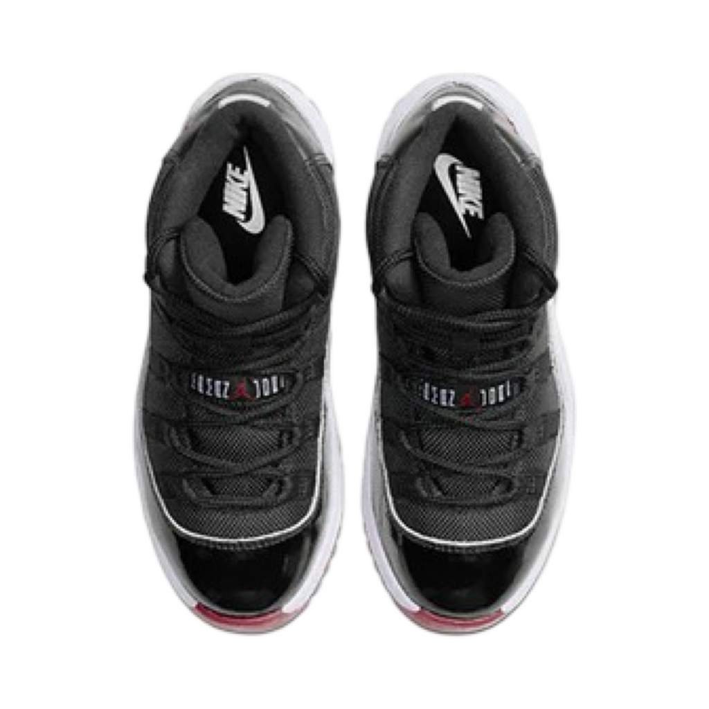 Kids Air Jordan 11 Retro (PS) Black Varsity Red White