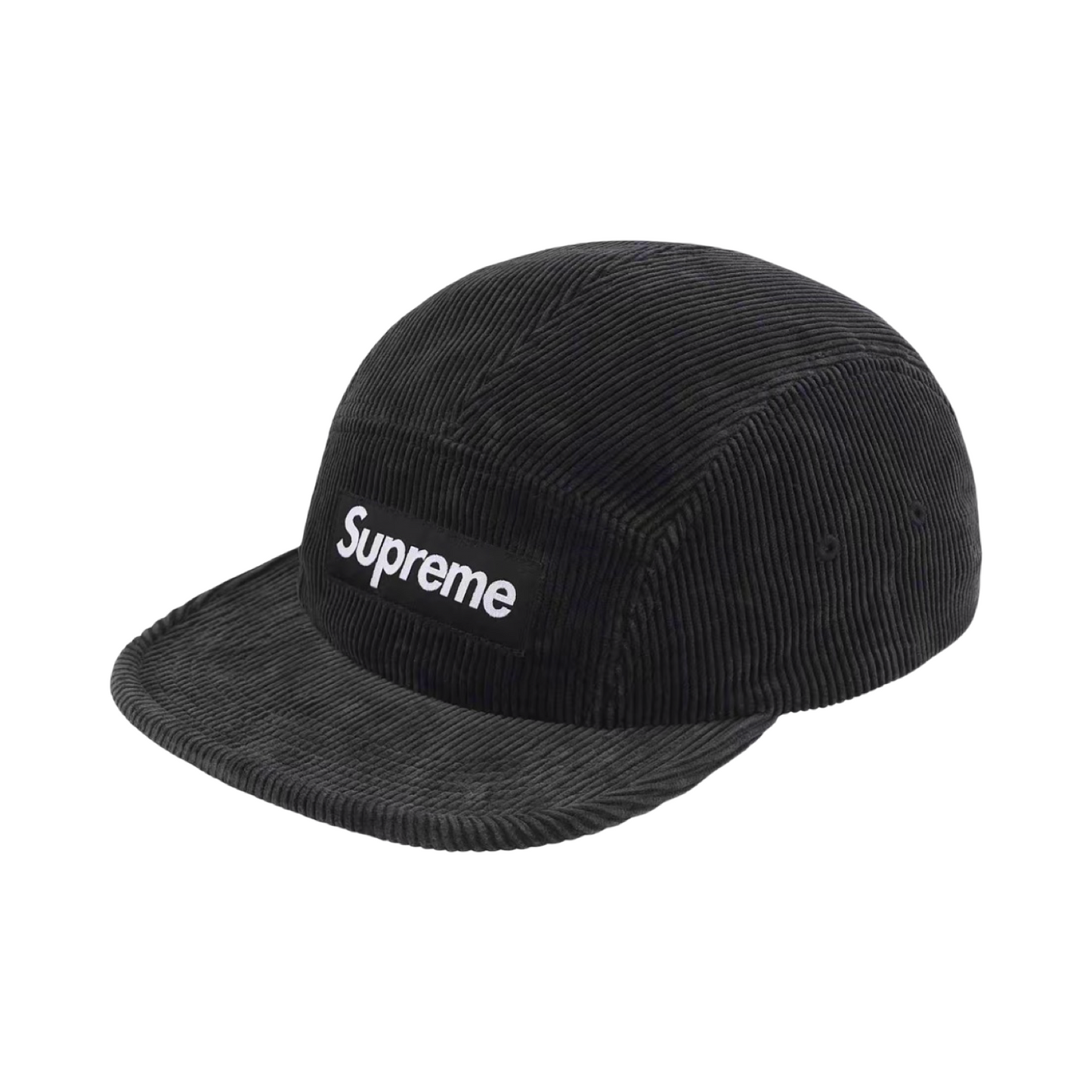 Supreme Corduroy Camp Cap Black