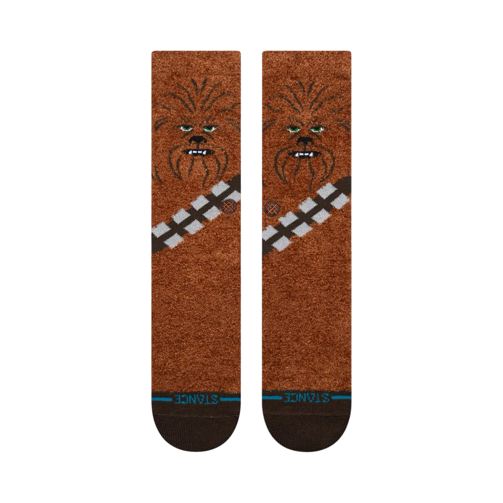 Stance x Star Wars Chewie Crew Icon Socks Brown
