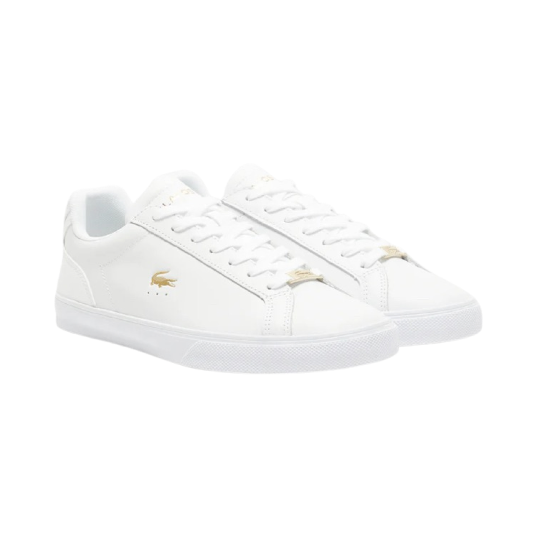 Lacoste Women's Lerond Pro 2223 White Luxe Gold