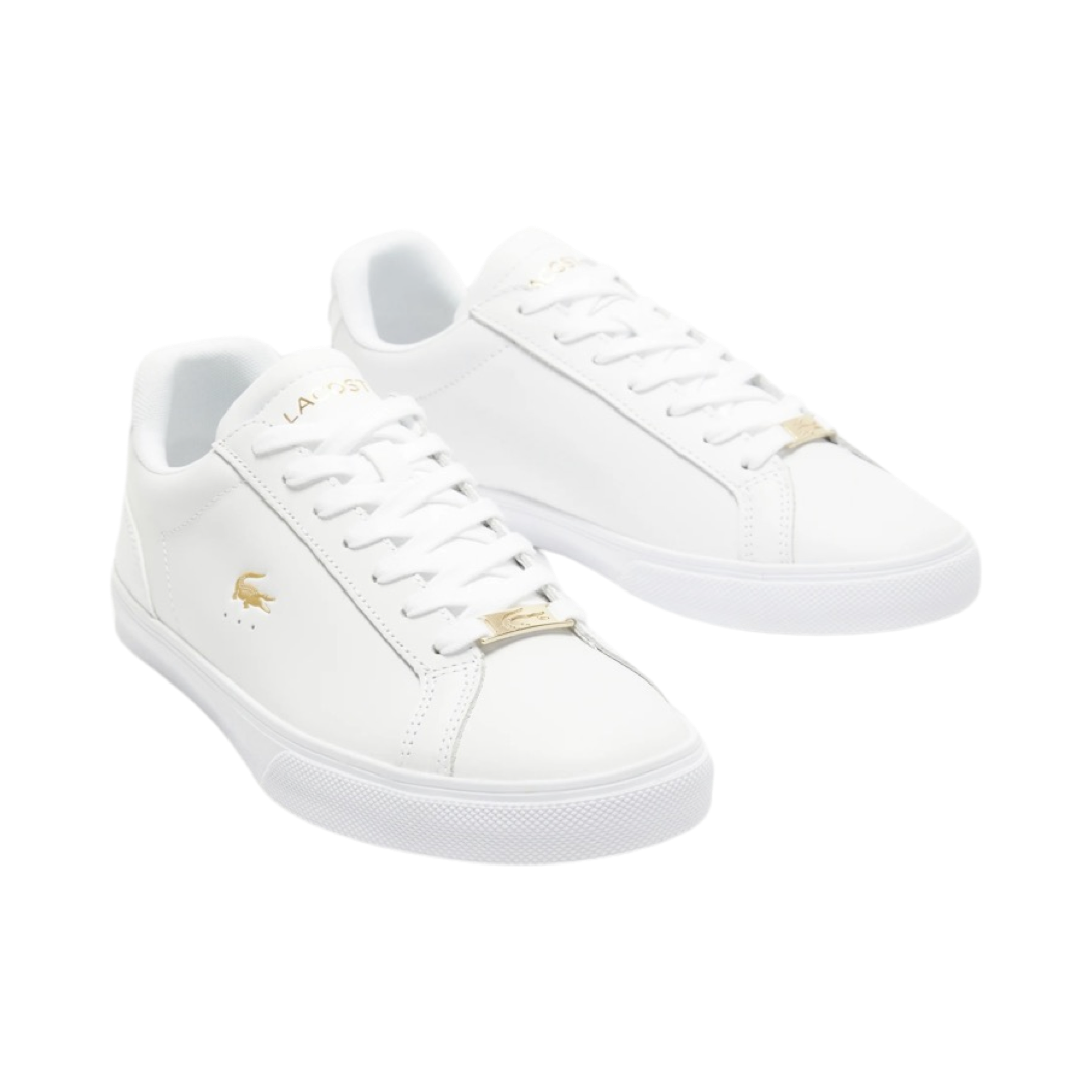 Lacoste Women's Lerond Pro 2223 White Luxe Gold