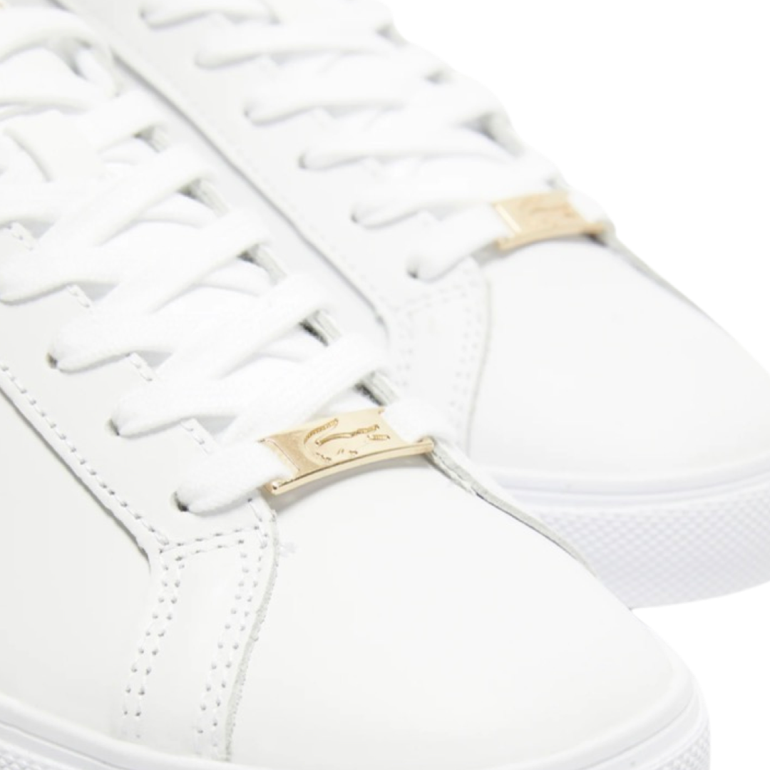 Lacoste Women's Lerond Pro 2223 White Luxe Gold