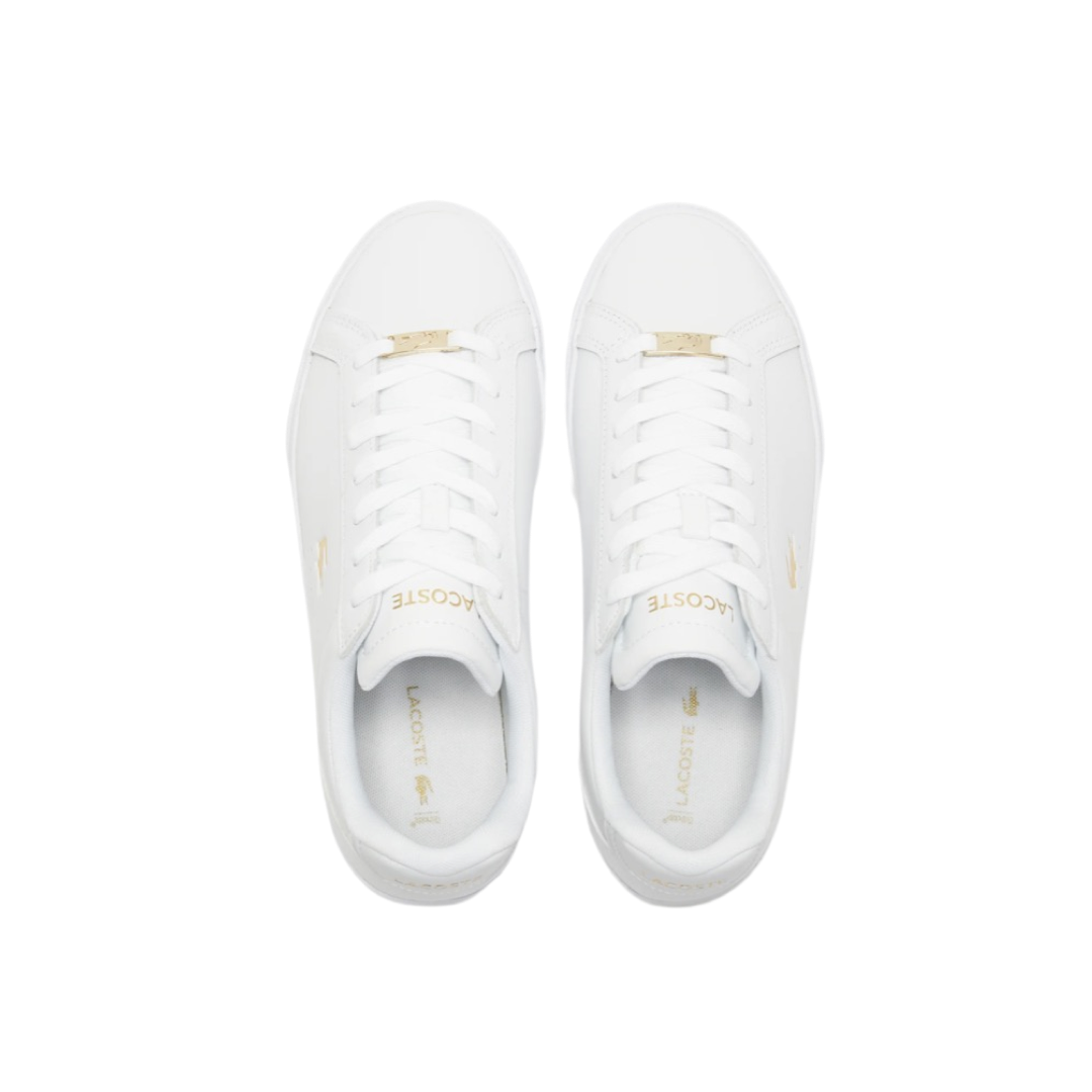 Lacoste Women's Lerond Pro 2223 White Luxe Gold