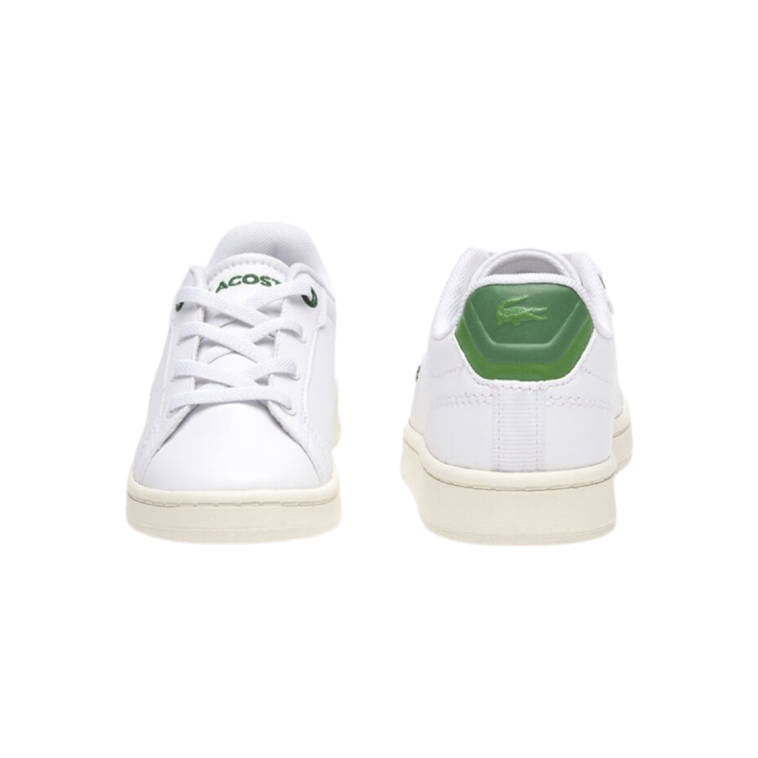 Toddler Lacoste Carnaby White Green