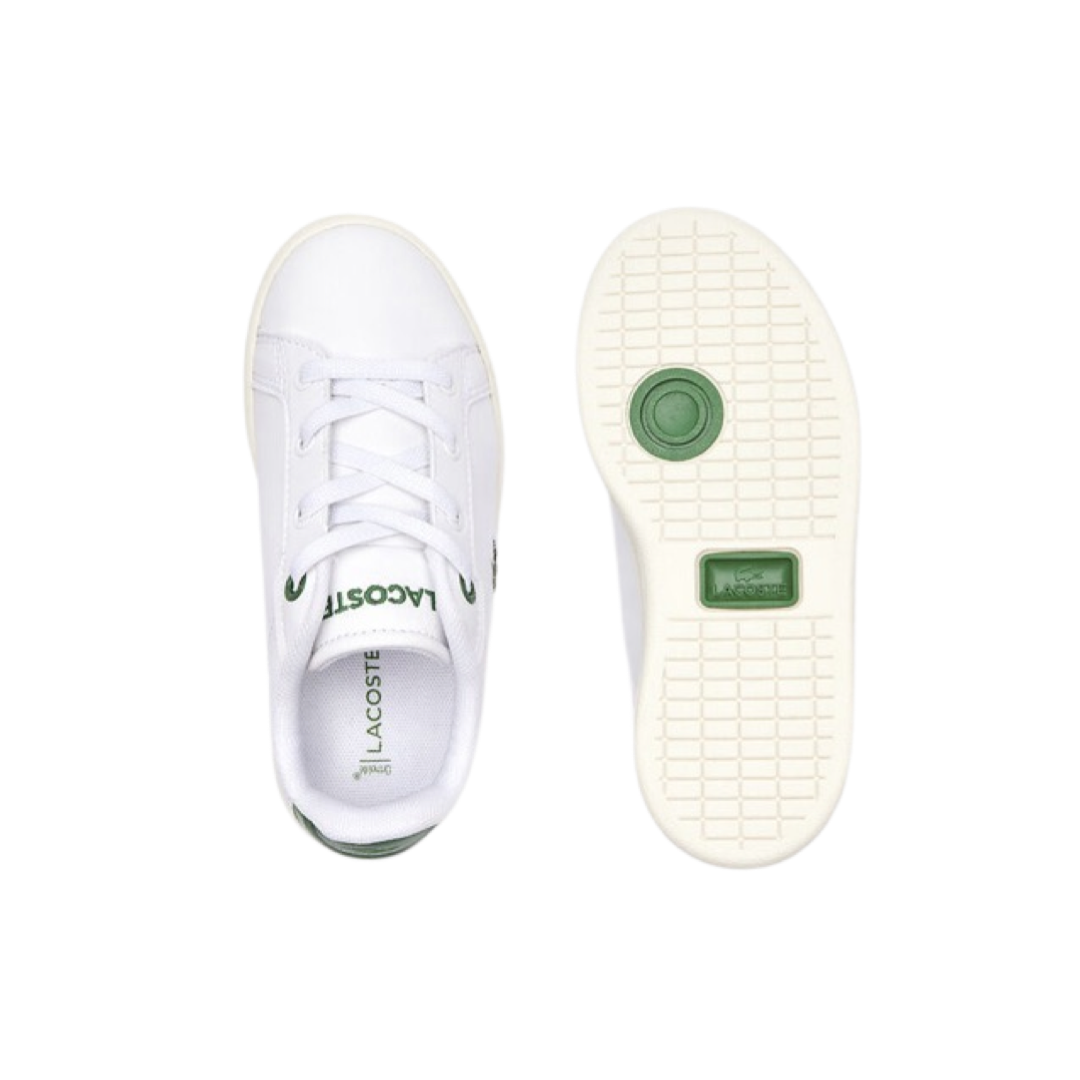 Toddler Lacoste Carnaby White Green