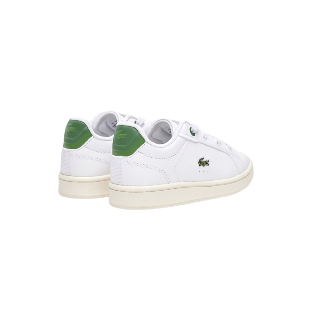 Toddler Lacoste Carnaby White Green