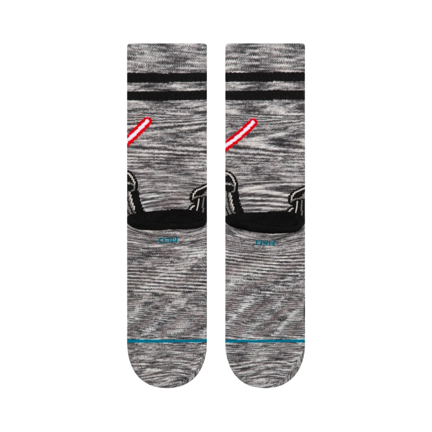 Stance x Star Wars Darth Vader Crew Icon Print Socks Black Grey