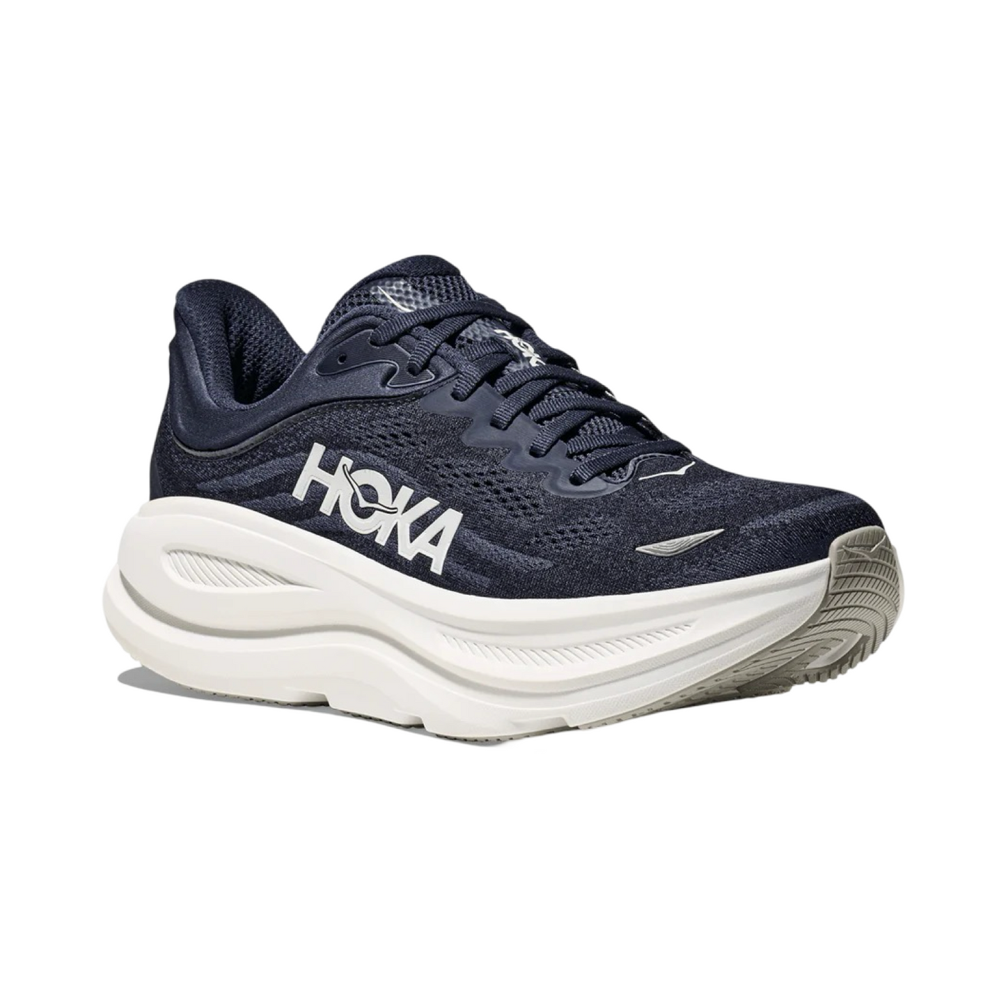 Men's Hoka Bondi 9 2E Varsity Navy White