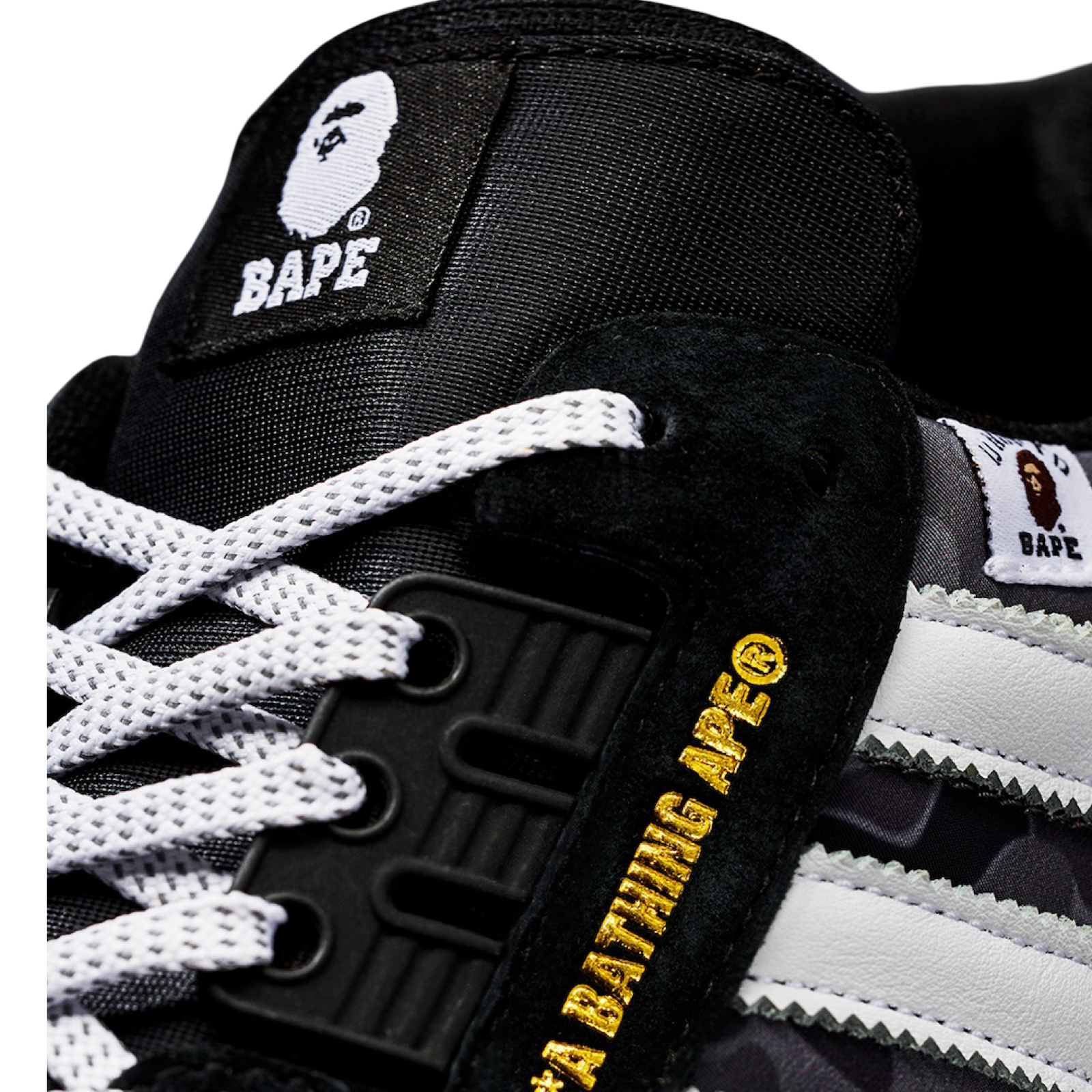 Adidas x Bape ZX8000 Black White FY8852