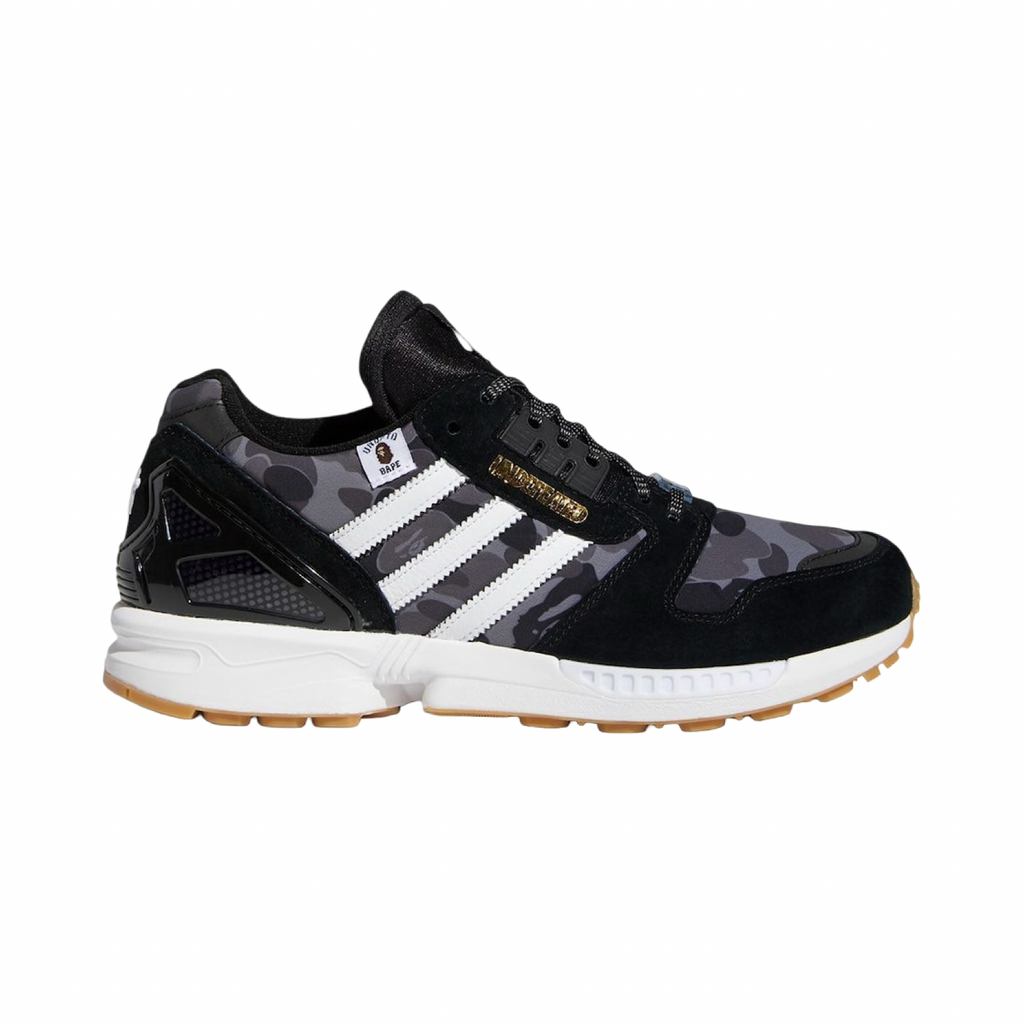 Adidas x Bape ZX8000 Black White FY8852