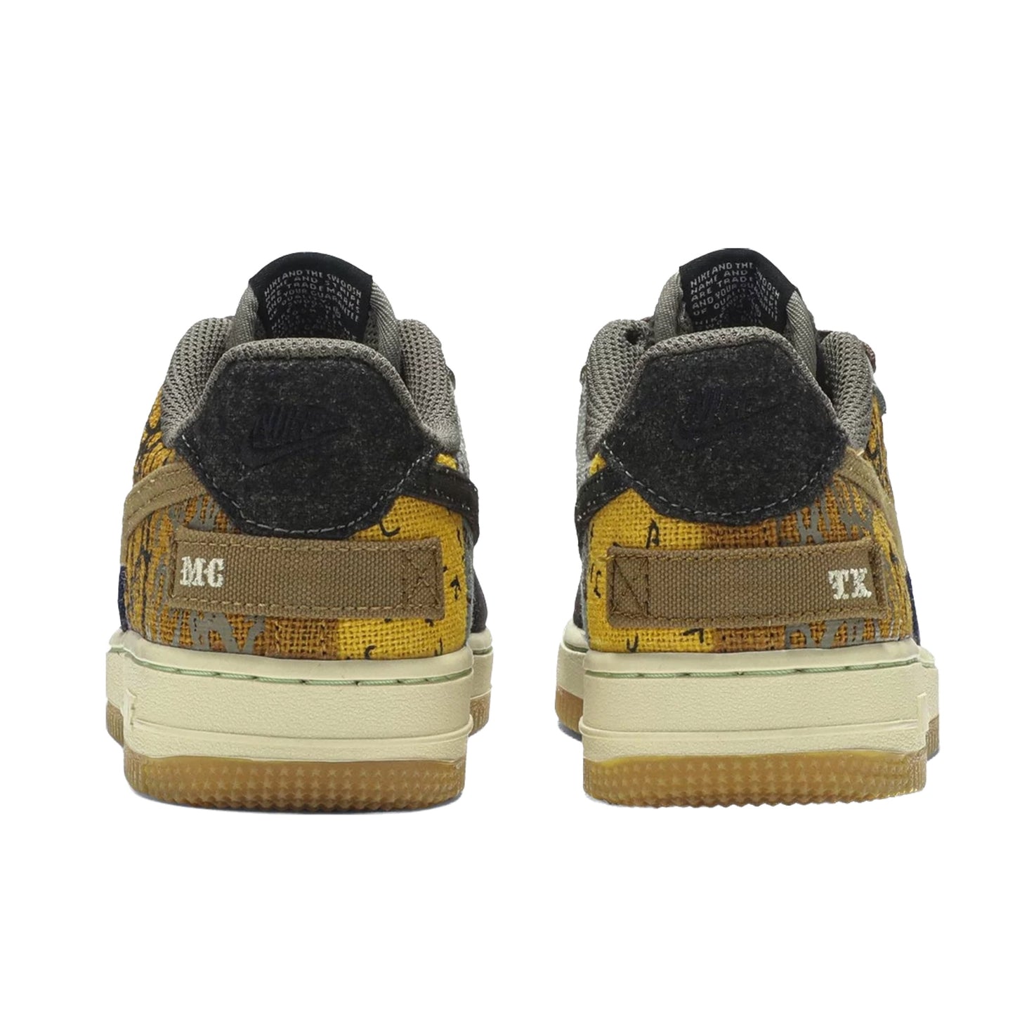 Nike Air Force 1 Low (PS) Travis Scott Cactus Jack Multi-Color Muted Bronze Fossil