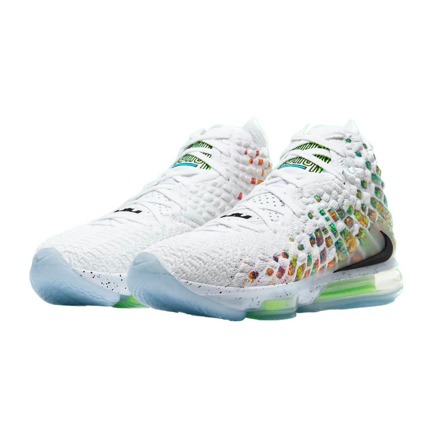 Nike Lebron XVII Command Force GS White Black Multicolour