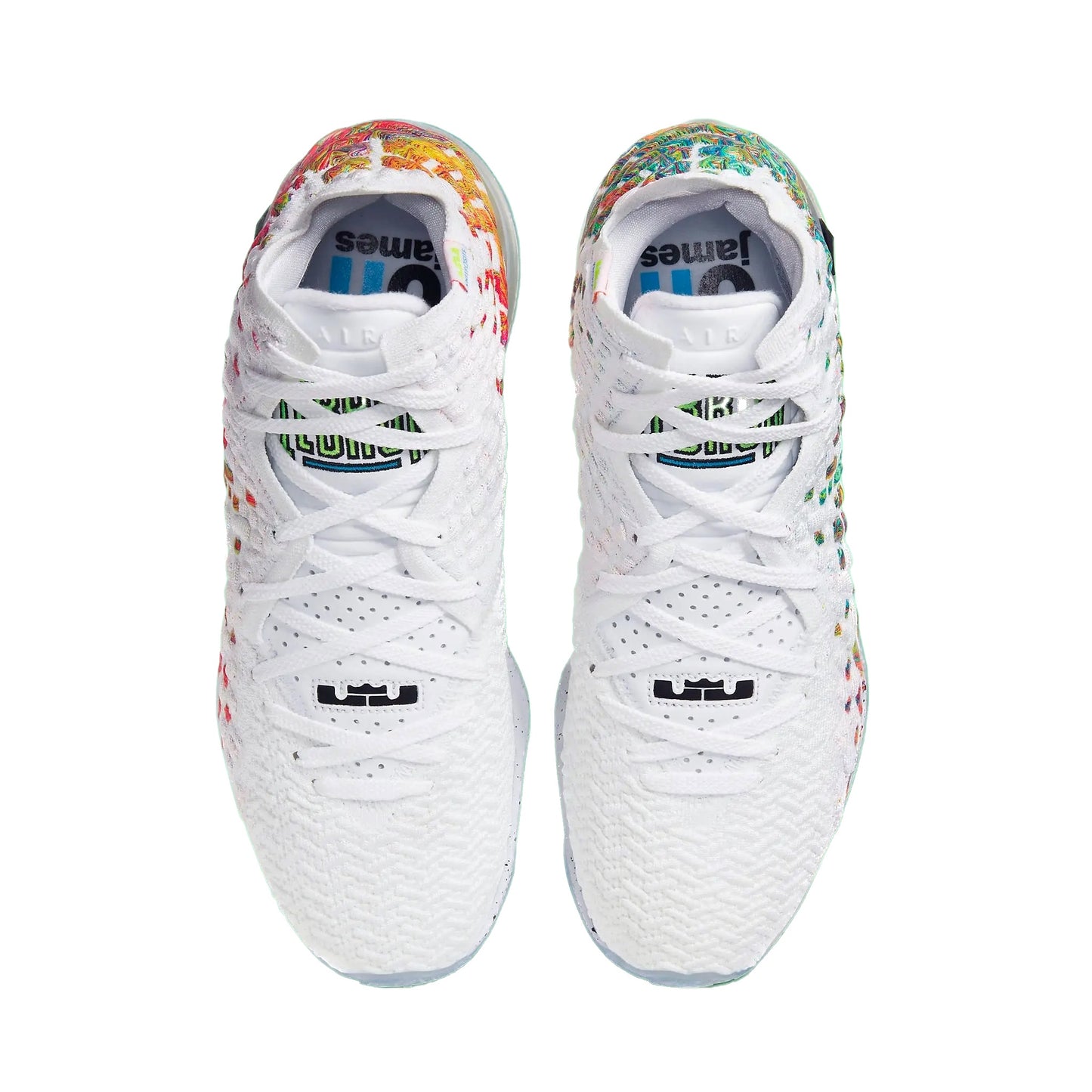 Nike Lebron XVII Command Force GS White Black Multicolour