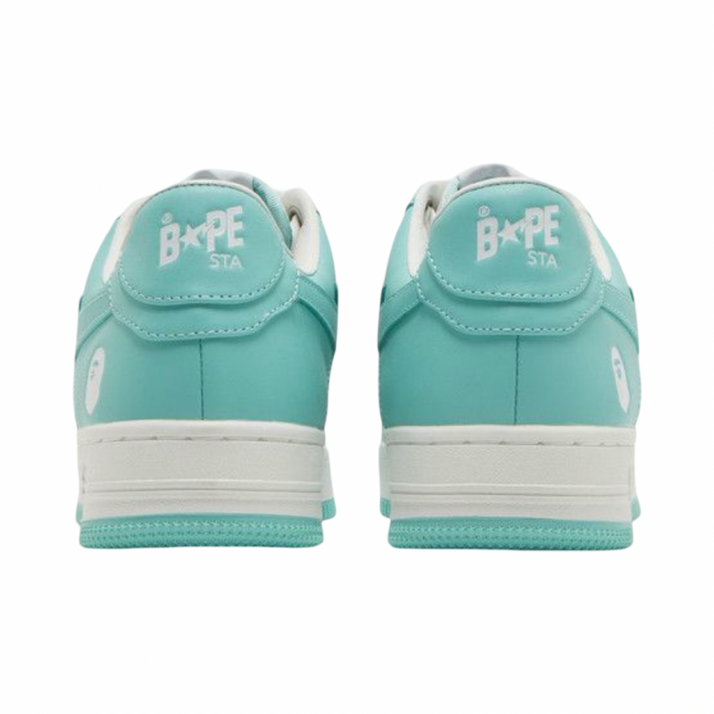 A Bathing Ape Bapesta #4 M1 Teal Green White