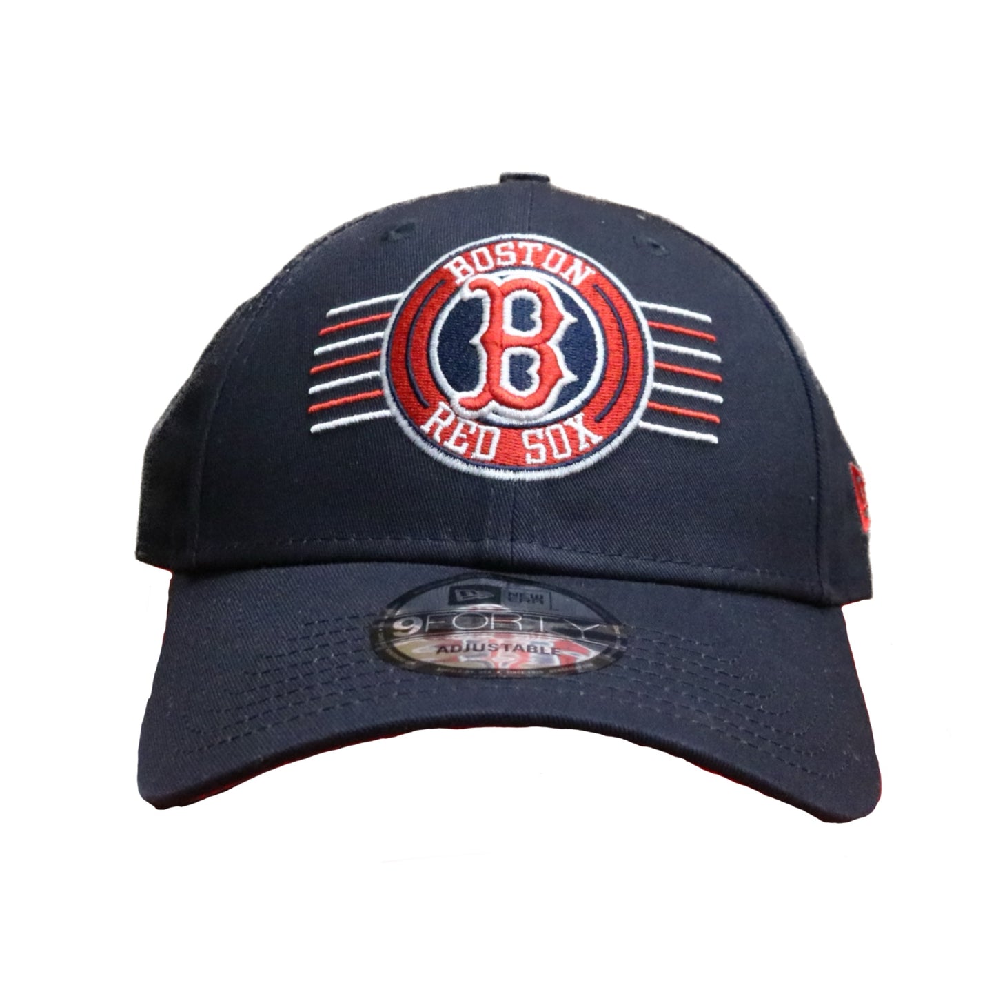 New Era 9Forty Boston Red Sox Badged Cloth Strap Navy