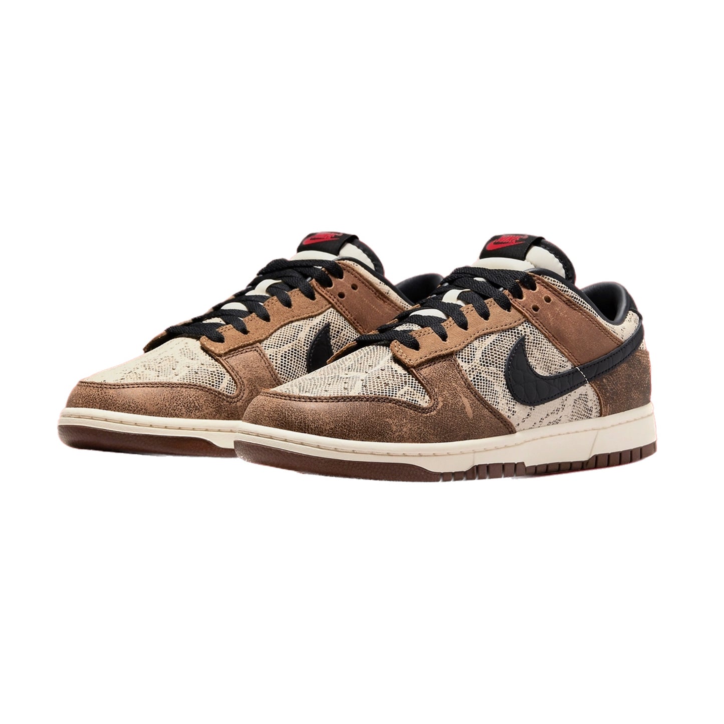 Nike Dunk Low Premium CO.JP Brown Snakeskin Natural Black Ale Brown Pecan Dark Driftwood University