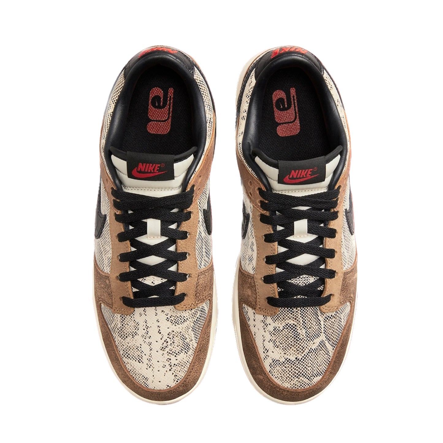 Nike Dunk Low Premium CO.JP Brown Snakeskin Natural Black Ale Brown Pecan Dark Driftwood University