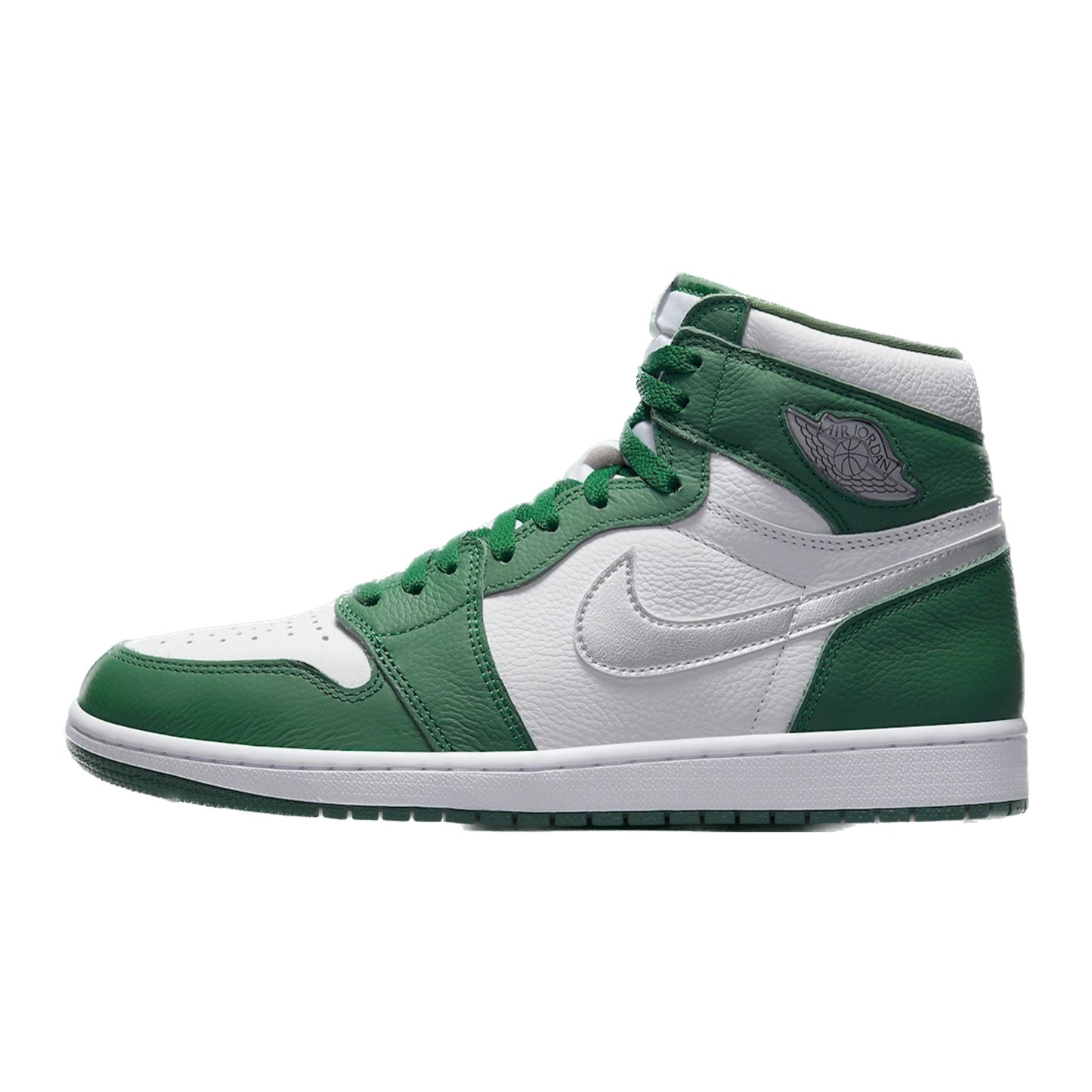 Air Jordan 1 Retro High OG Gorge Green Metallic Silver White