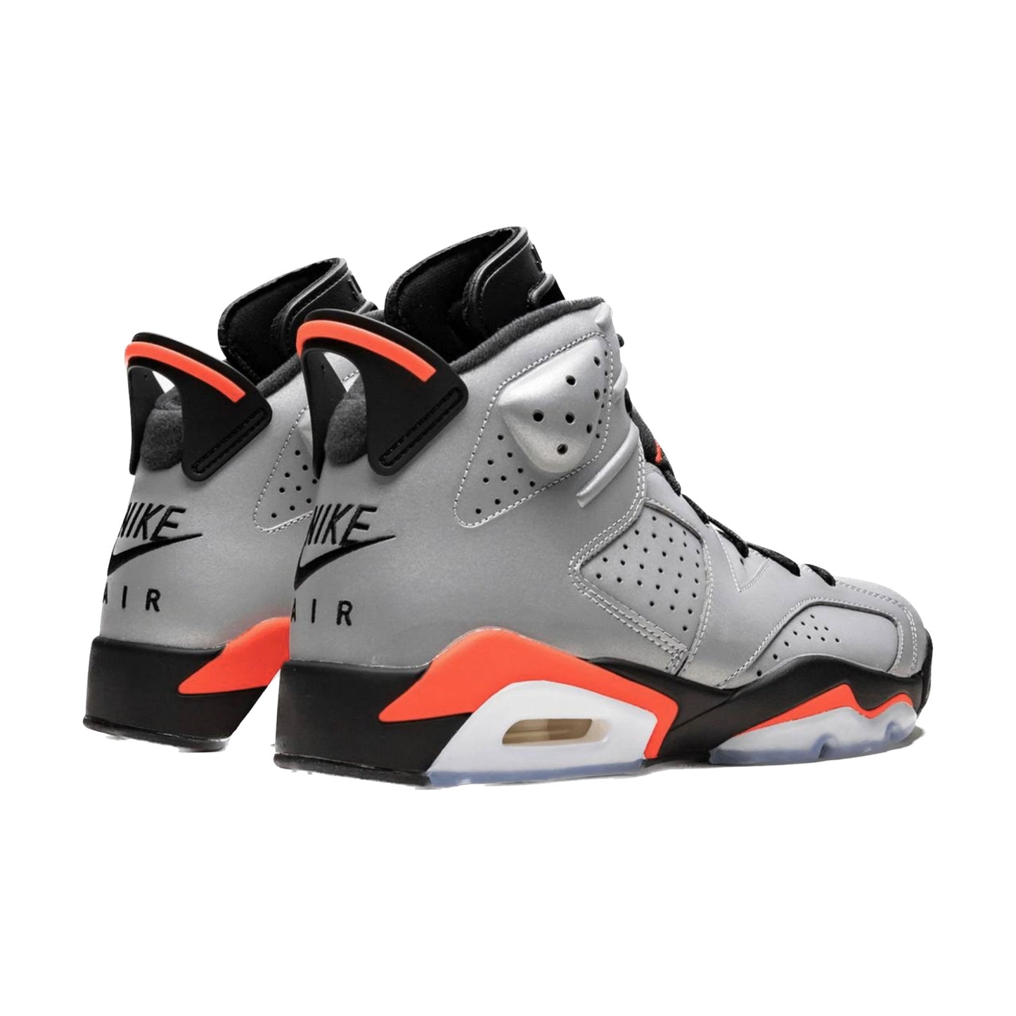 Air Jordan 6 Retro Reflections of a Champion Metallic Silver Red Black