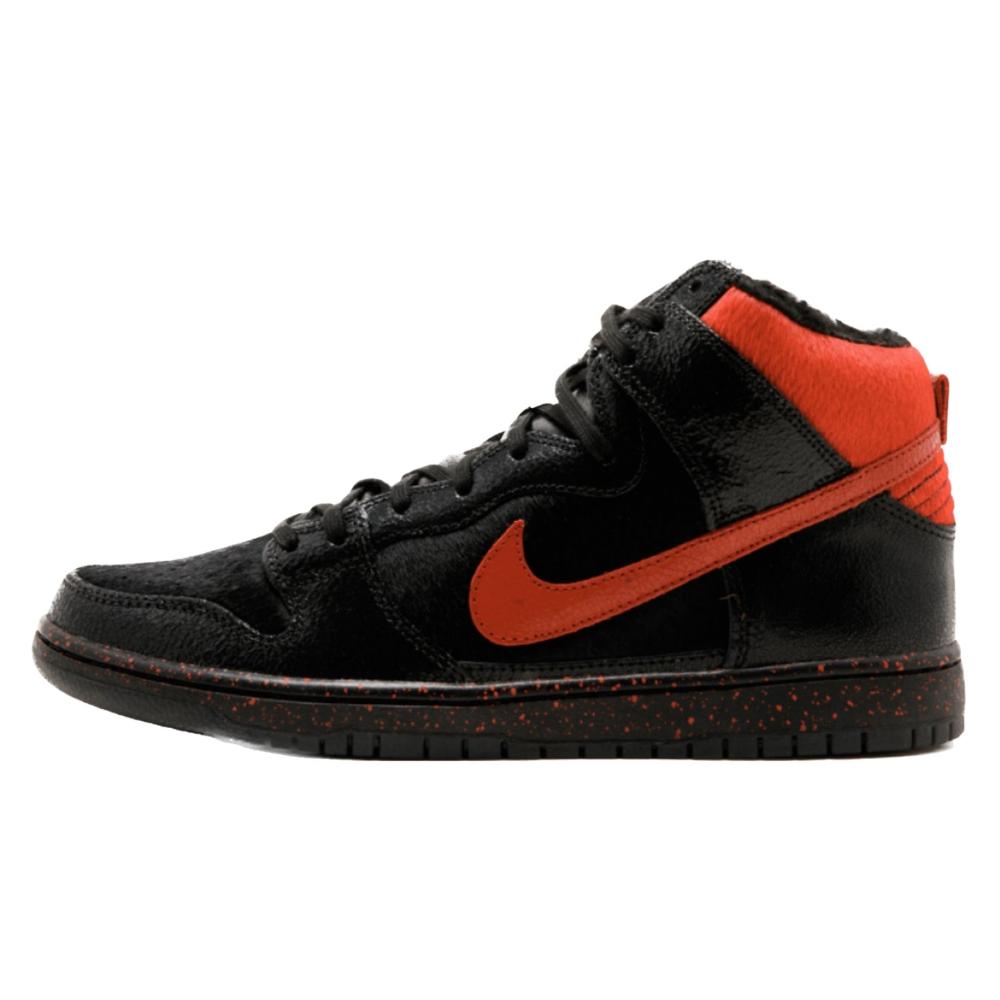 Nike SB Dunk High Krampus Black Gym Red