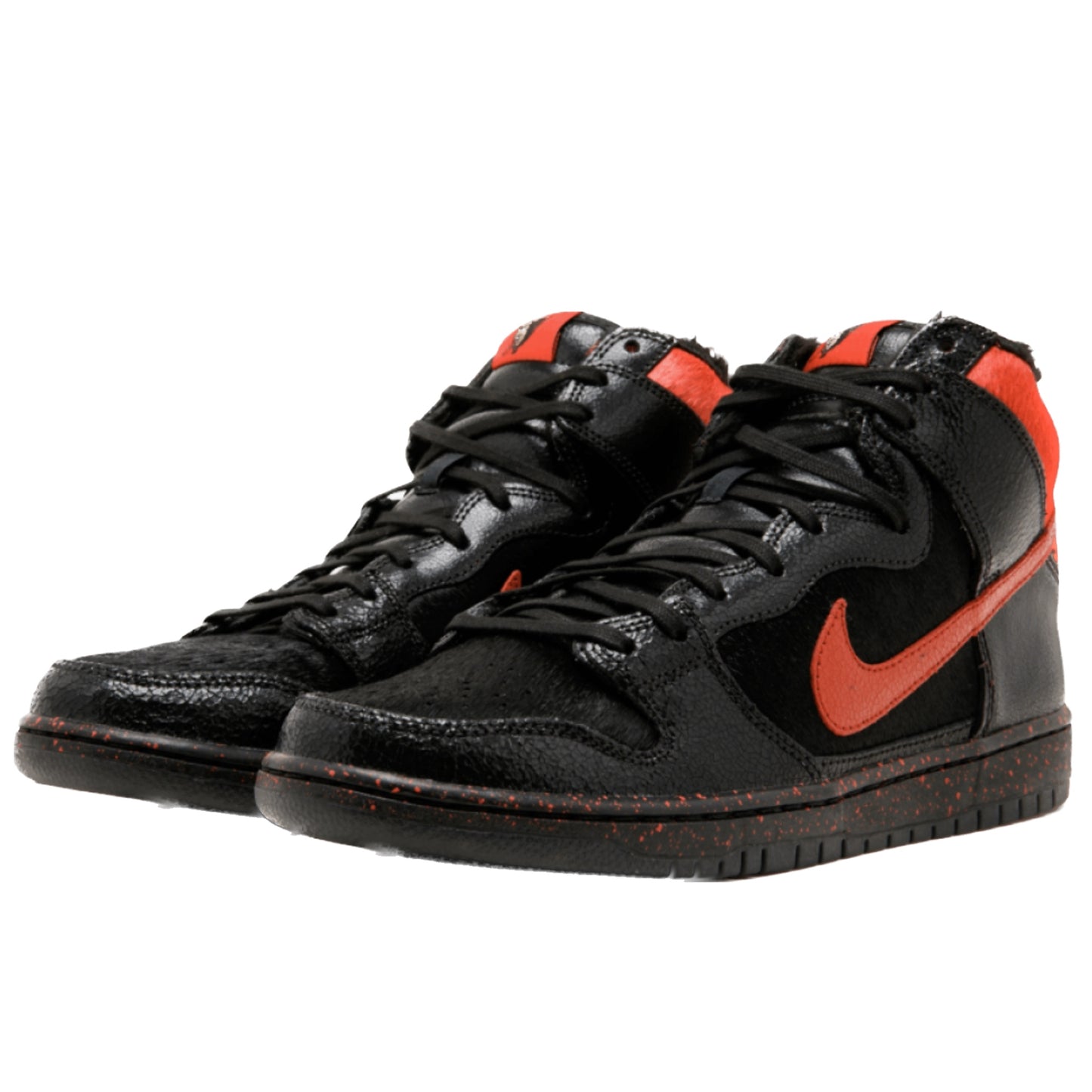 Nike SB Dunk High Krampus Black Gym Red