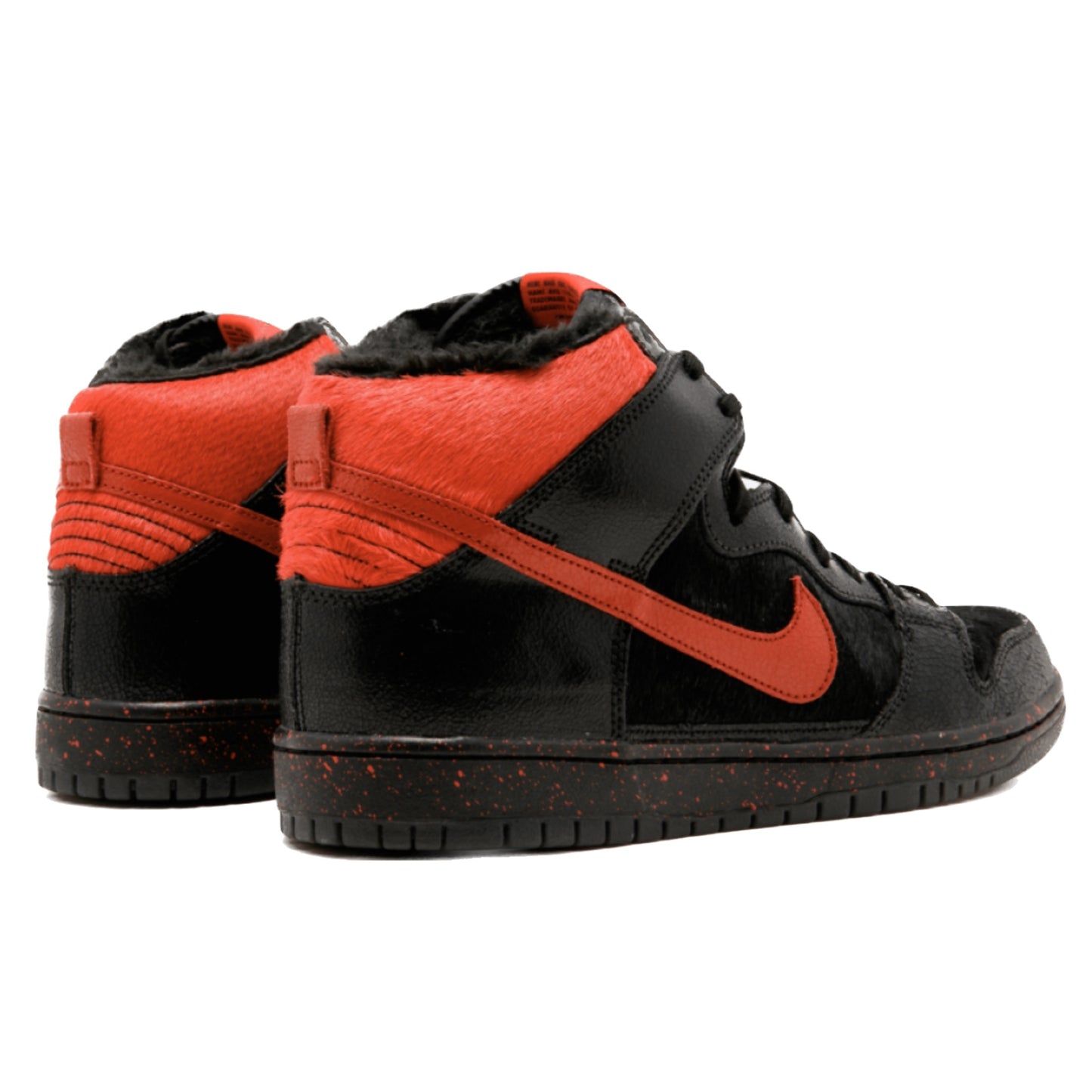 Nike SB Dunk High Krampus Black Gym Red