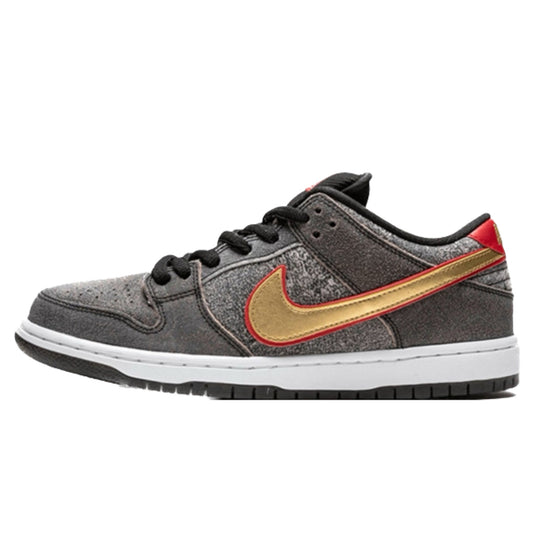 Nike SB Dunk Low Beijing Metallic Gold University Red