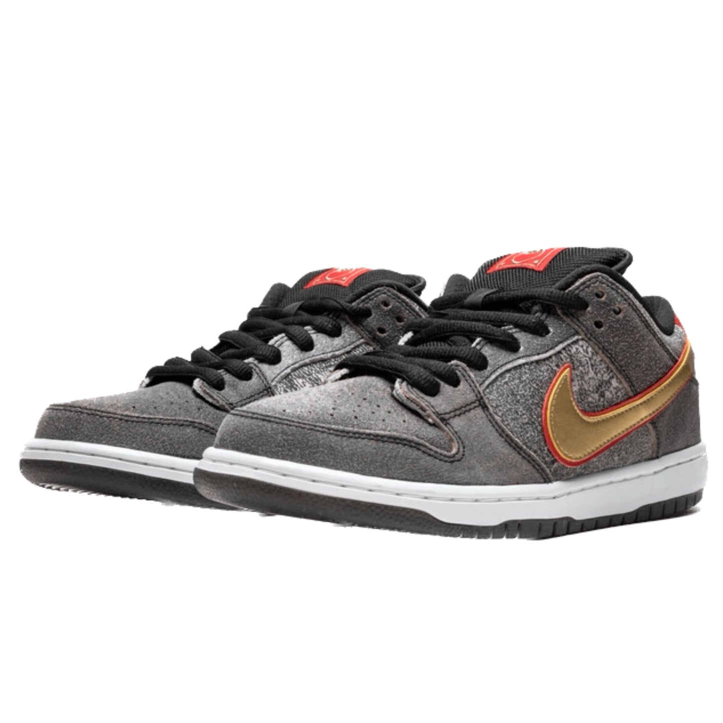 Nike SB Dunk Low Beijing Metallic Gold University Red