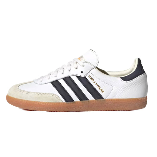 Adidas Samba OG Sporty & Rich White Black Cloud White Legend Ink Gum