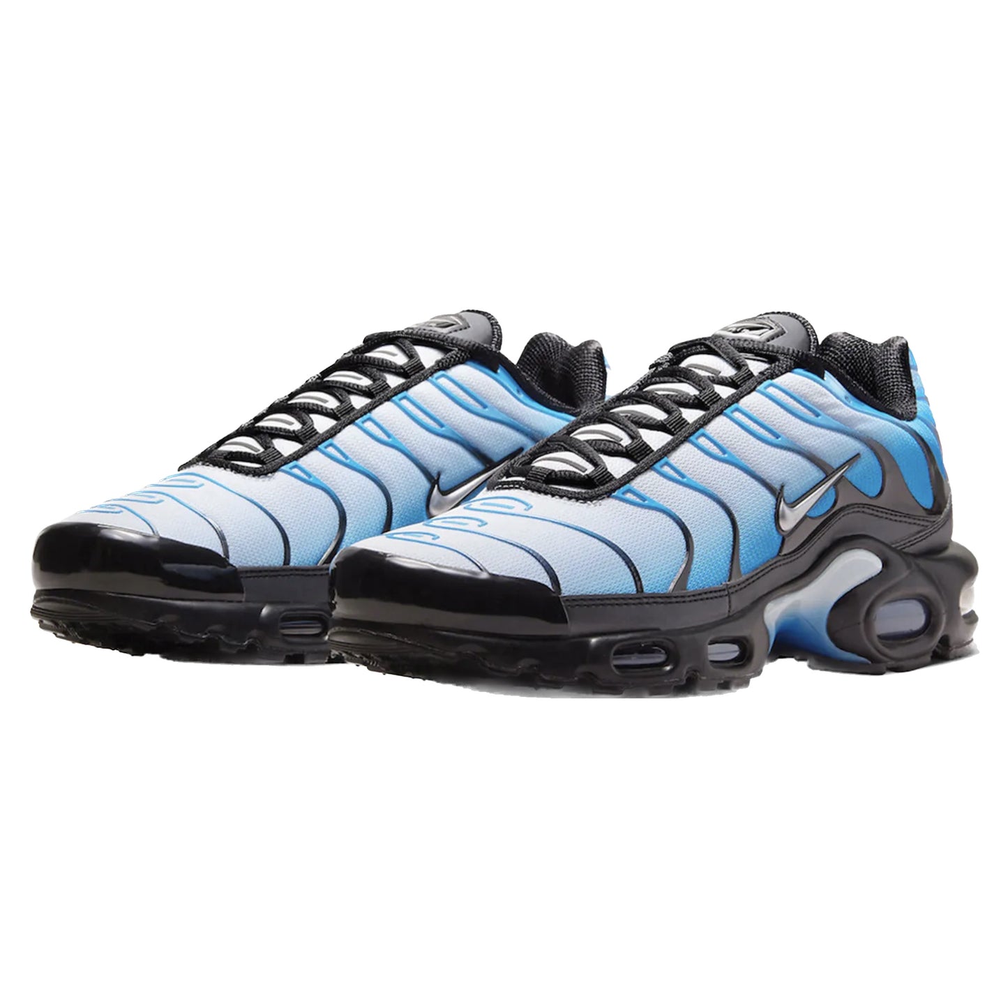 Nike Air Max Plus Blue Gradient Blue Black Metallic Silver