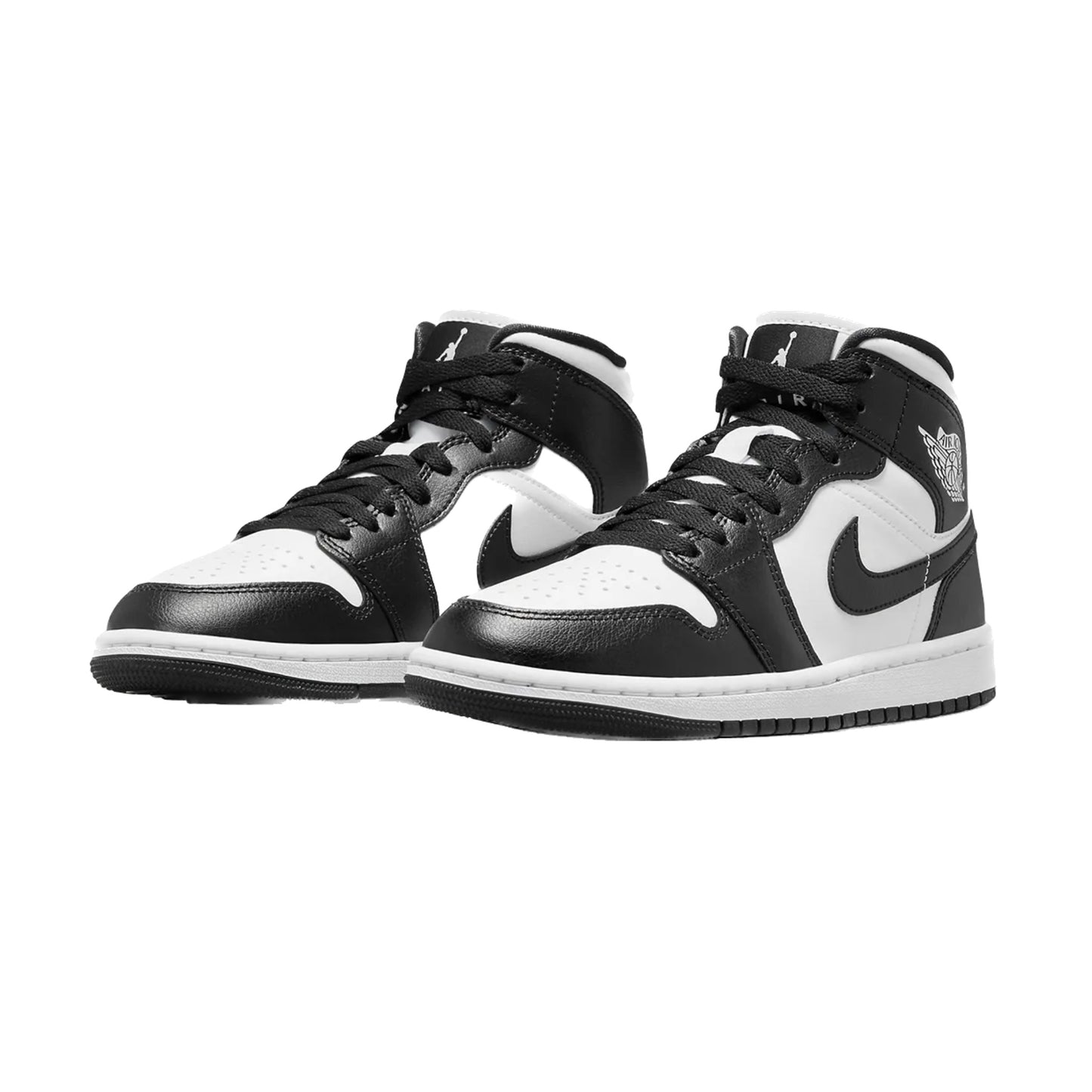 Women's Air Jordan 1 Mid Panda White Black White