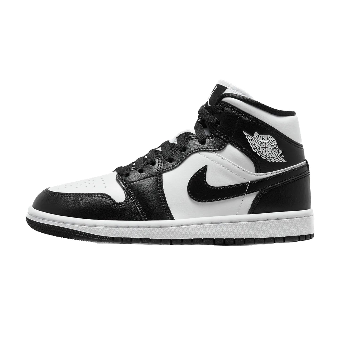 Women's Air Jordan 1 Mid Panda White Black White