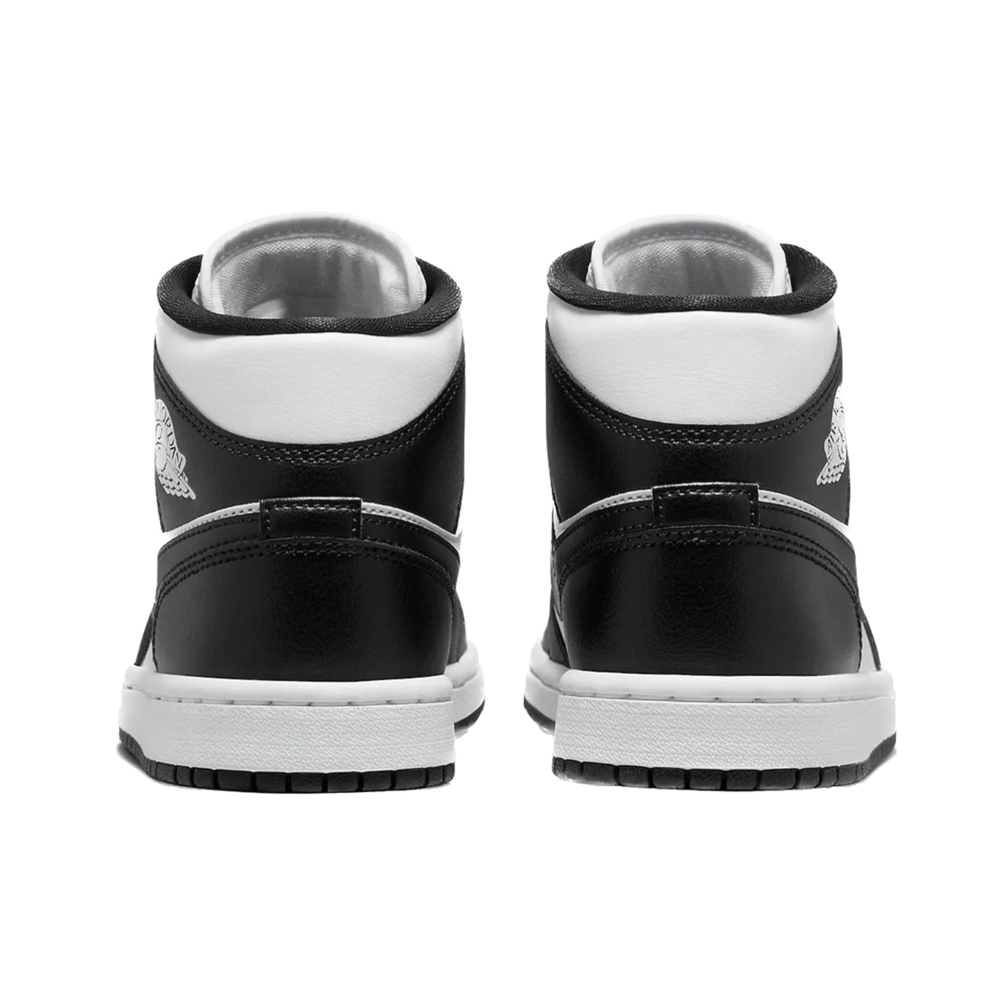 Women's Air Jordan 1 Mid Panda White Black White