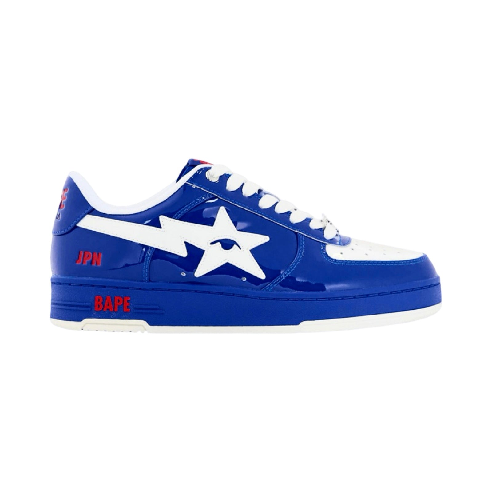 A Bathing Ape x Kid Super World Cup "Japan" Bapesta Navy Blue White