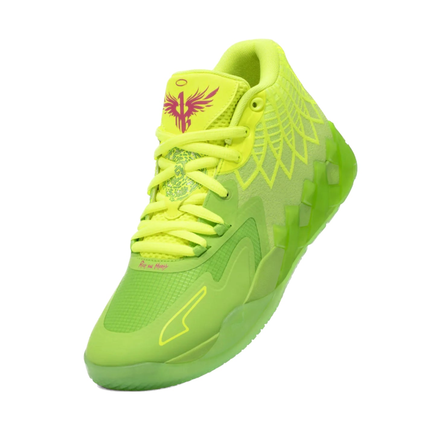 Puma LaMelo Ball MB.01 Rick and Morty Red Green