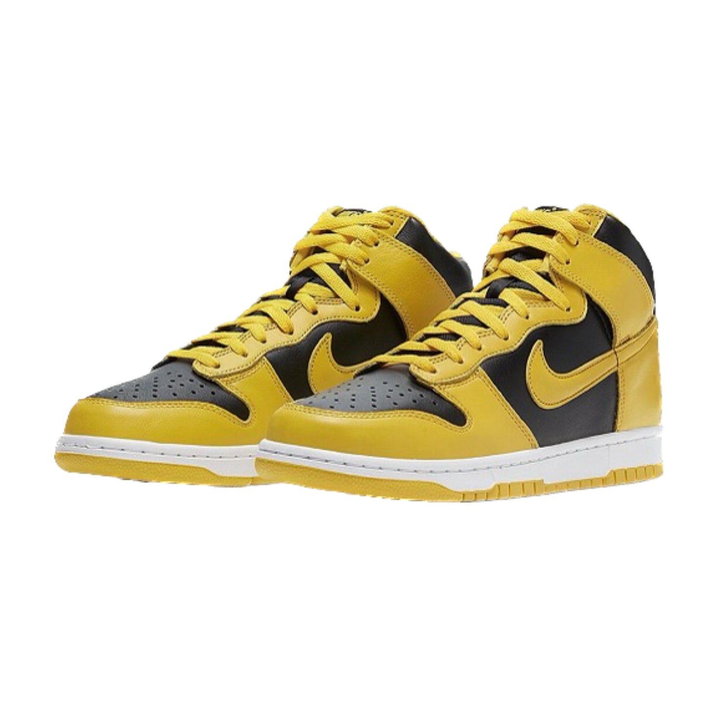 Nike Dunk High LE Goldenrod Yellow Black White (1999)