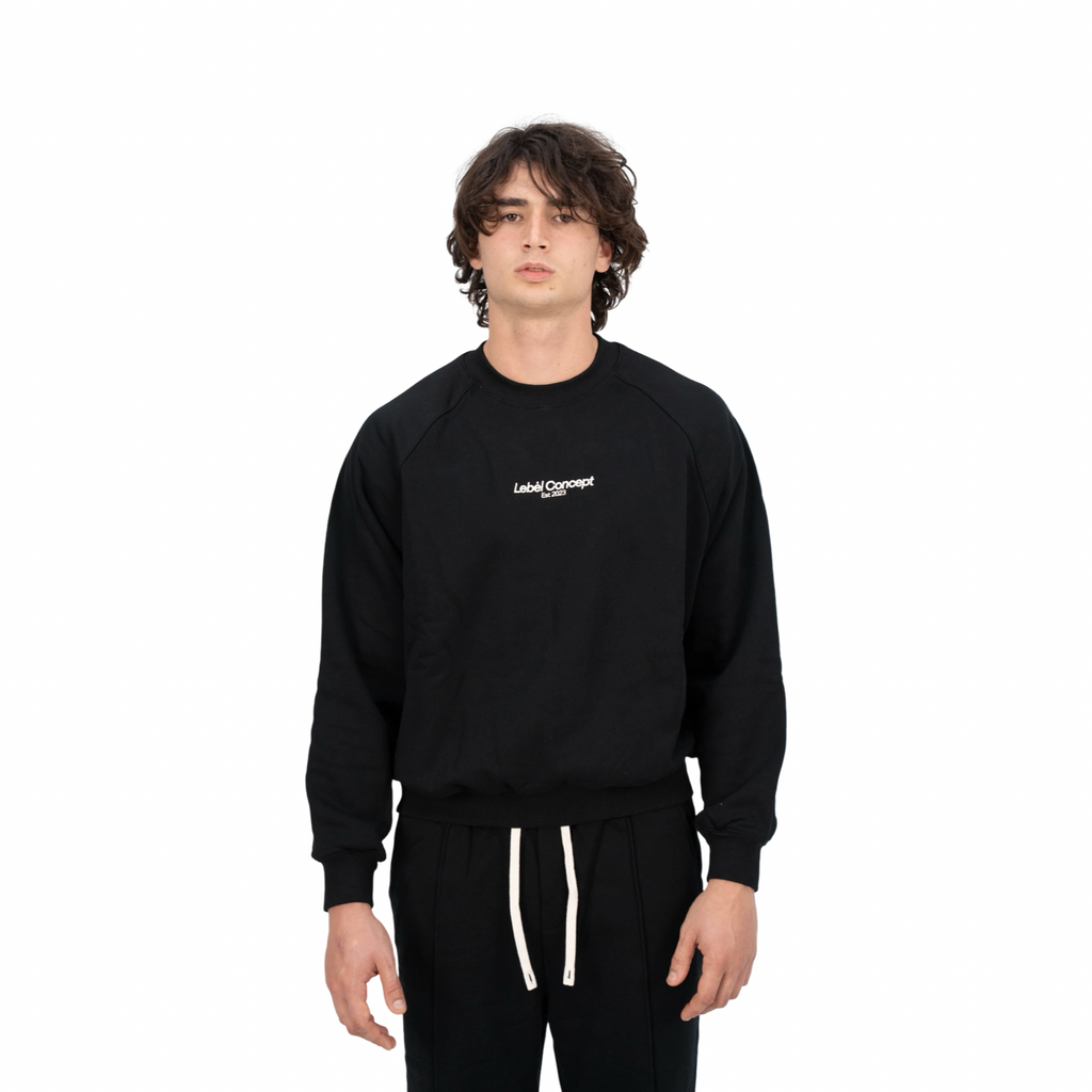 LEBEL Crewneck Sweatshirt Black