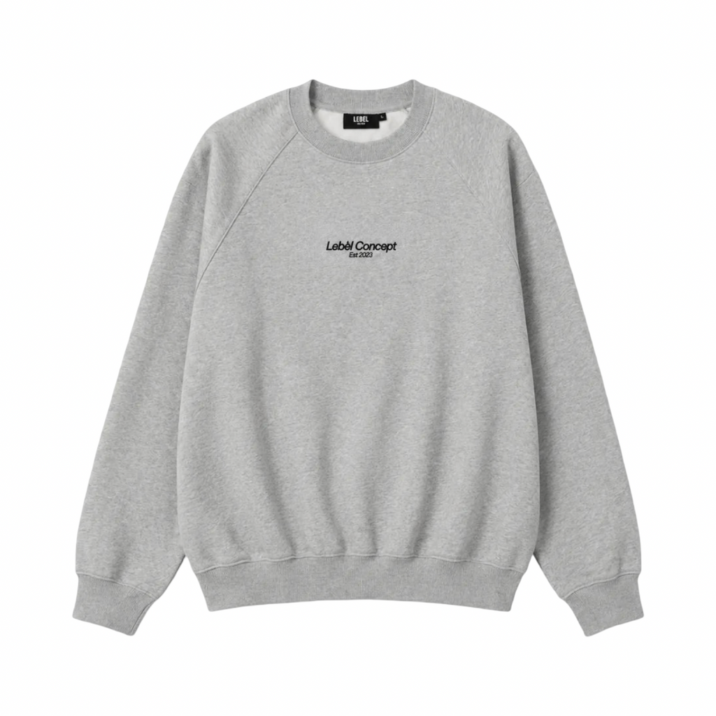 LEBEL Crewneck Sweatshirt Grey