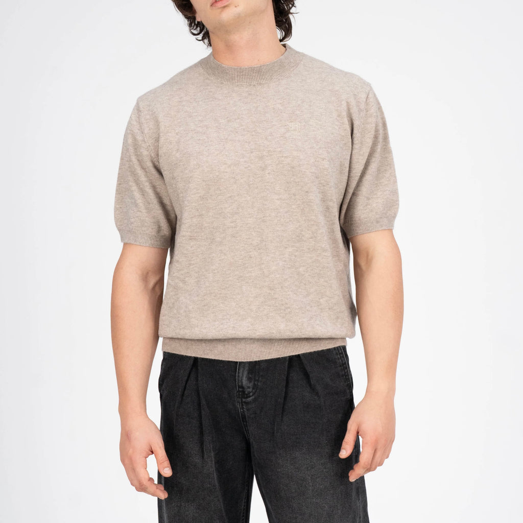 LEBEL Shortsleeve Sweatshirt Khaki