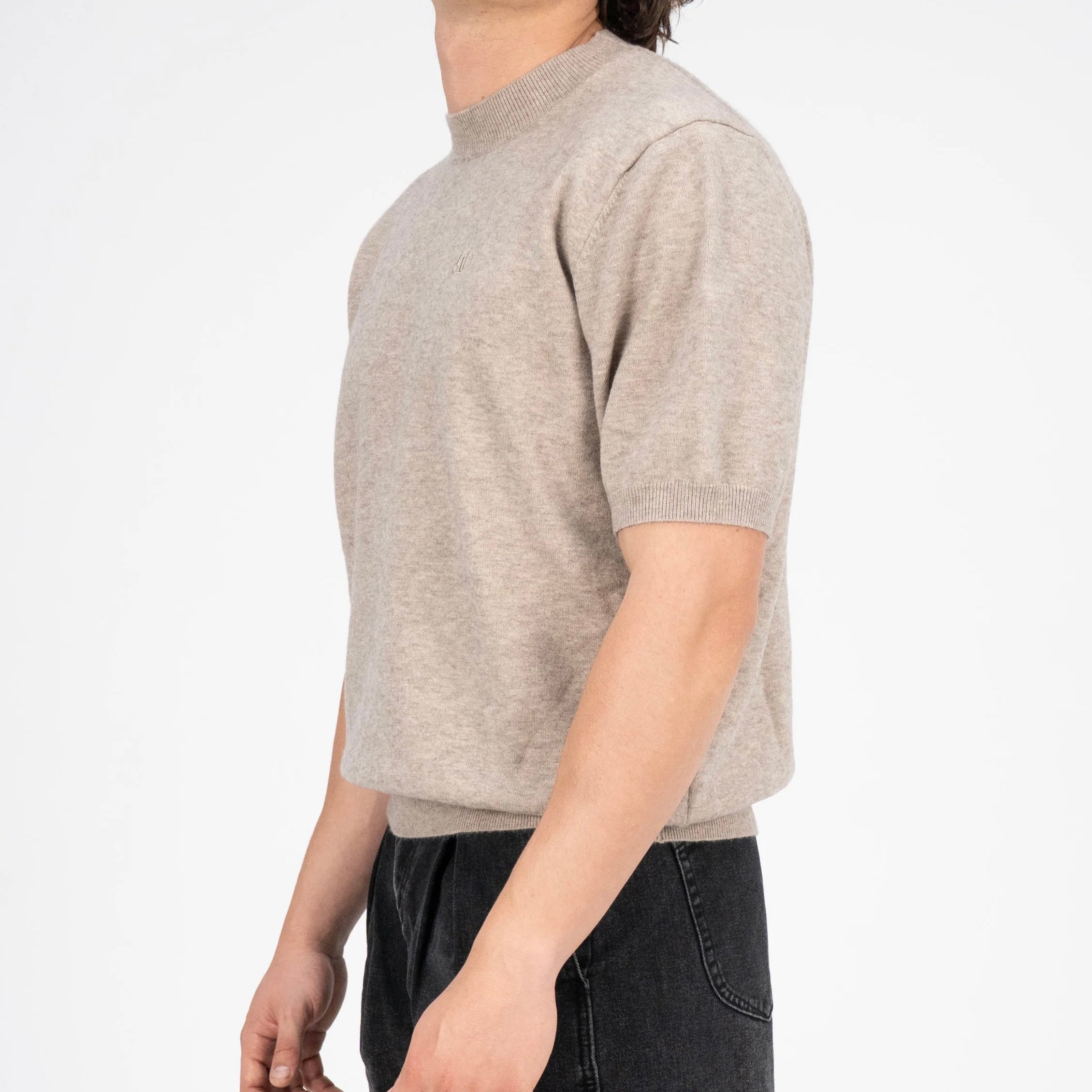 LEBEL Shortsleeve Sweatshirt Khaki