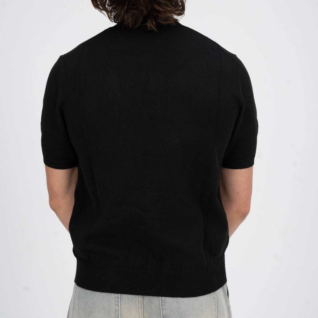 LEBEL Shortsleeve Sweatshirt Black