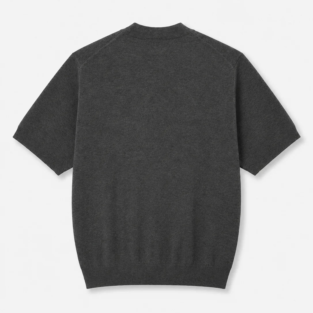 LEBEL Shortsleeve Sweatshirt Grey