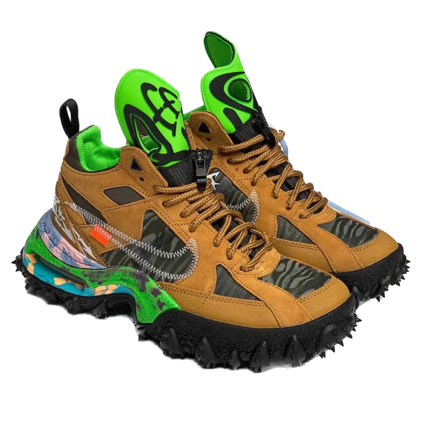 Nike Air Terra Forma Off-White Wheat Green Strike Black