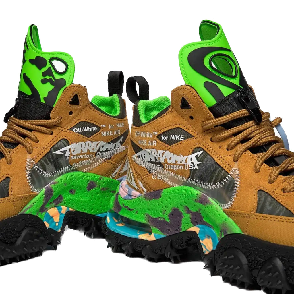 Nike Air Terra Forma Off-White Wheat Green Strike Black