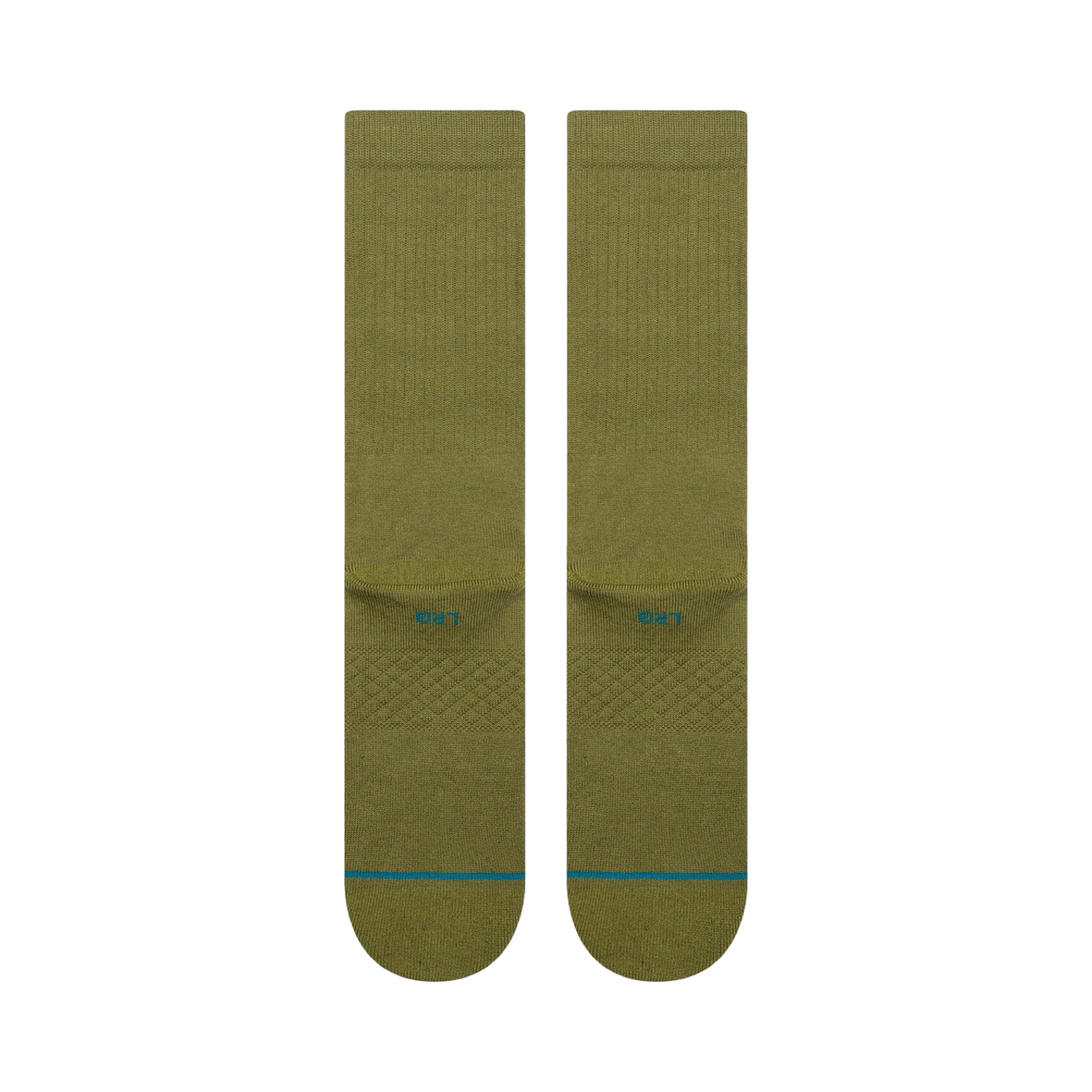 Stance Icon Olive Green Crew Socks
