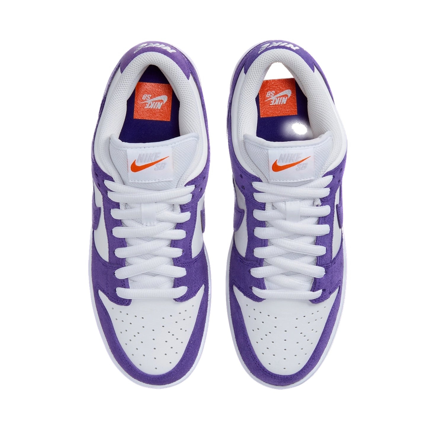 Nike SB Dunk Low Pro ISO Orange Label Court Purple White Gum Light Brown