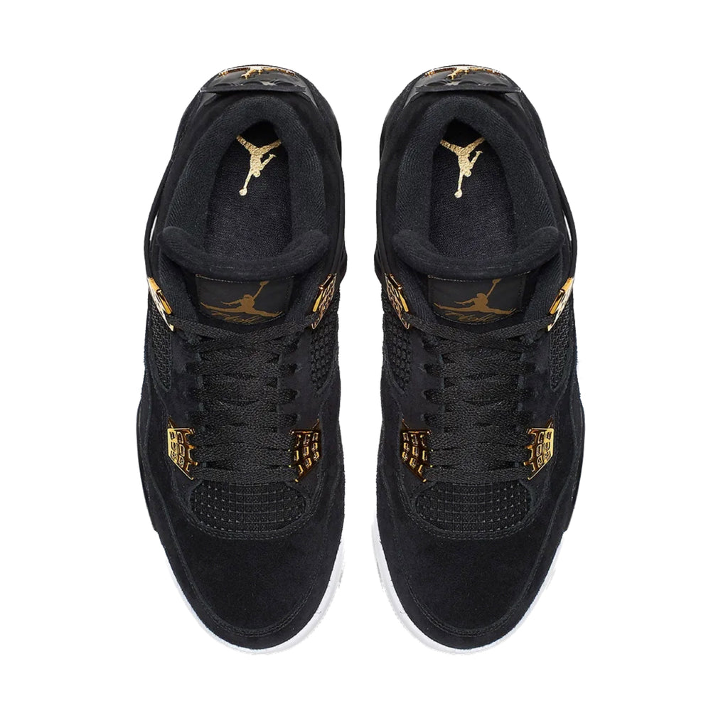 Air Jordan 4 Retro Royalty Metallic Gold White